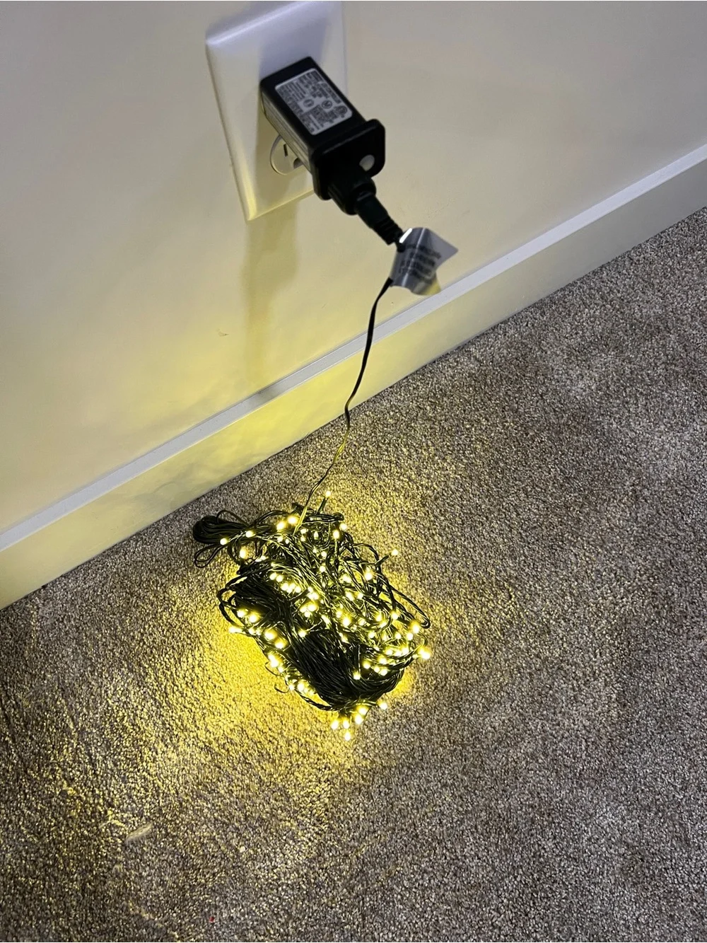 Twinkle Star 200 LED Warm White String Light Outdoor/Indoor Use